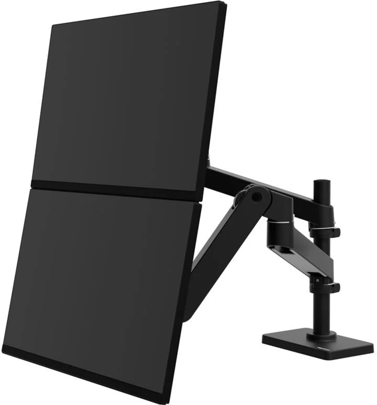 Ergotron LX Pro Dual Stacking Arm Black