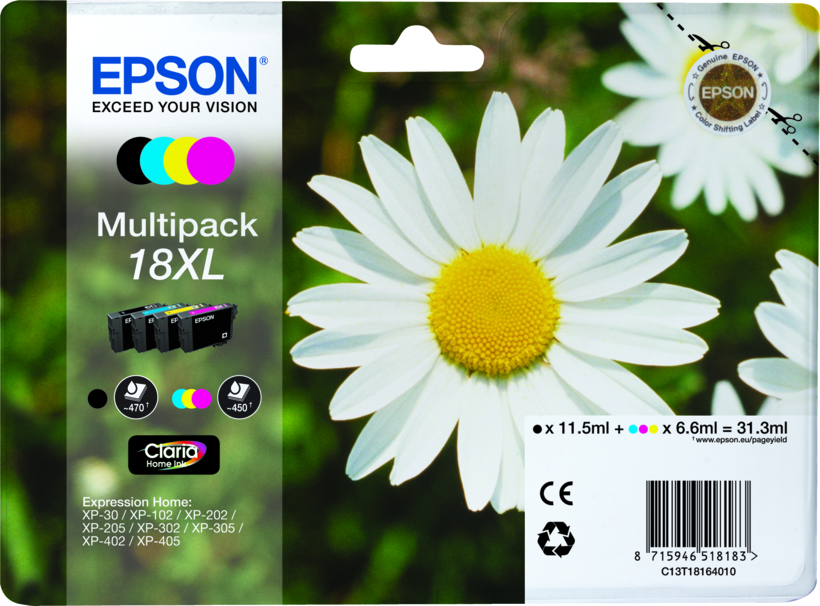 Epson 18XL Tinte Multipack