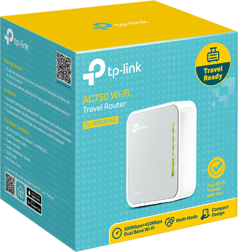Routeur WiFi portable TP-LINK TL-WR902AC