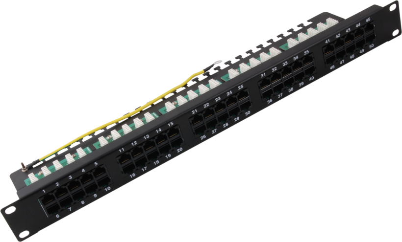 Panneau brassage RNIS RJ45 LSA+ 50x Cat3