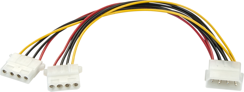 Power Adapter Y 13.3 cm (5.25") 0.25m