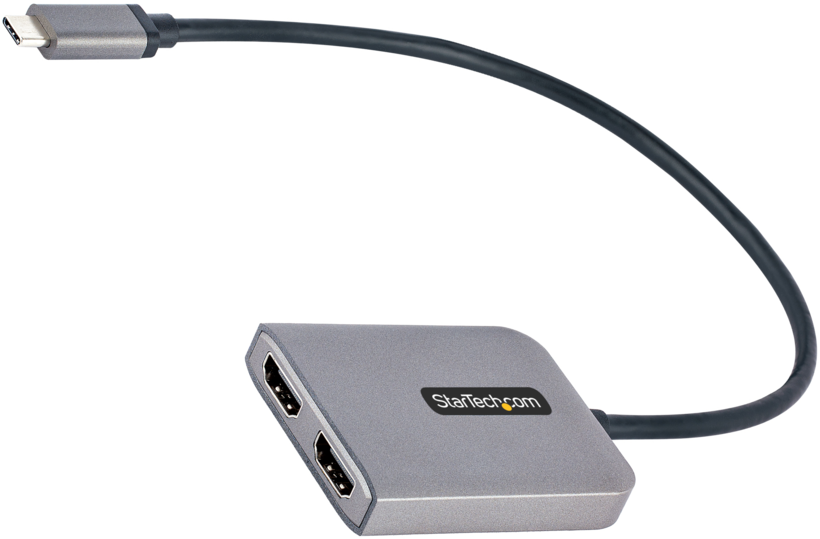 Adapter USB Typ C St - 2 x HDMI Bu