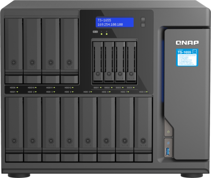 QNAP TS-1655 8 GB 16 rekeszes NAS