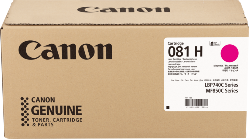 Canon 081H Toner magenta