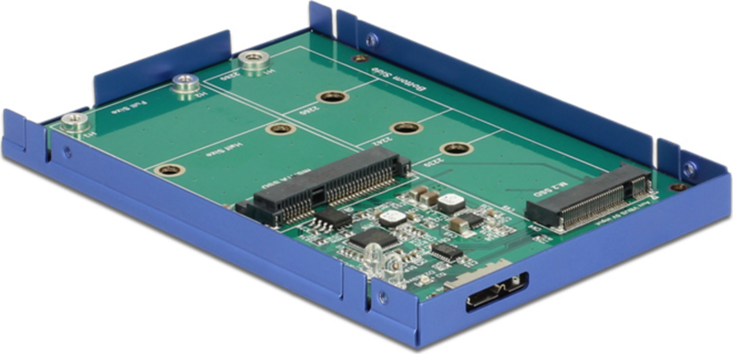 Delock USB 3.1 MicroB Buchse - M.2 mSATA