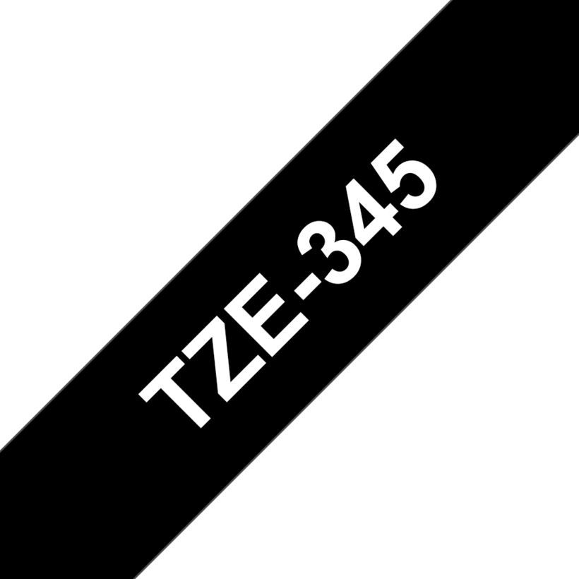 Brother TZe-345 18mmx8m Label Tape Black