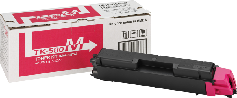 Kyocera TK-580M Toner Kit Magenta