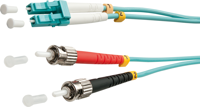 FO Duplex Patch Cable LC-ST 50/125µ 5m