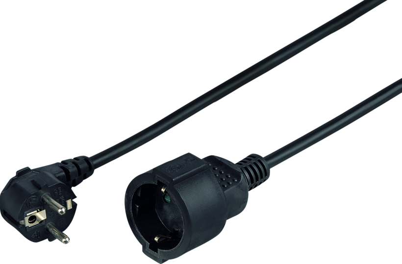 Power Cable Local/m - Local/f 3m Black