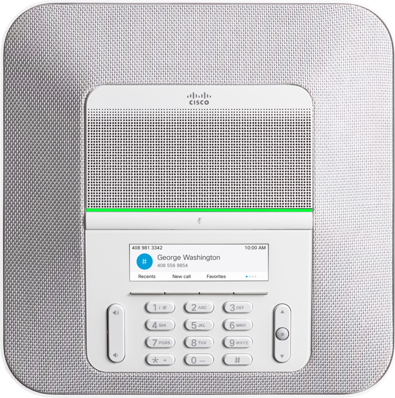 Téléphone conférence Cisco 8832, blanc