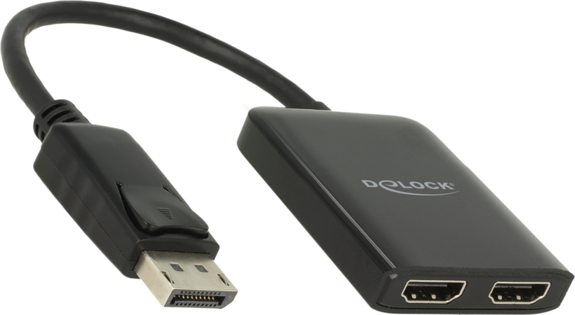 Delock DisplayPort - 2x HDMI MST Hub