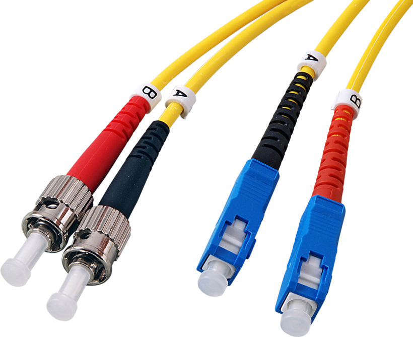 FO Duplex Patch Cable SC-ST 9/125µ 2m