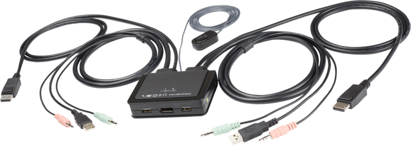Switch KVM StarTech DisplayPort 2 ports