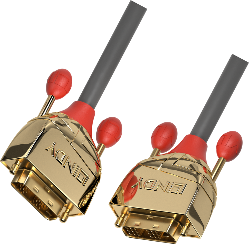 Câble Gold DVIDm.-DVI-Dm. 10m SingleLink