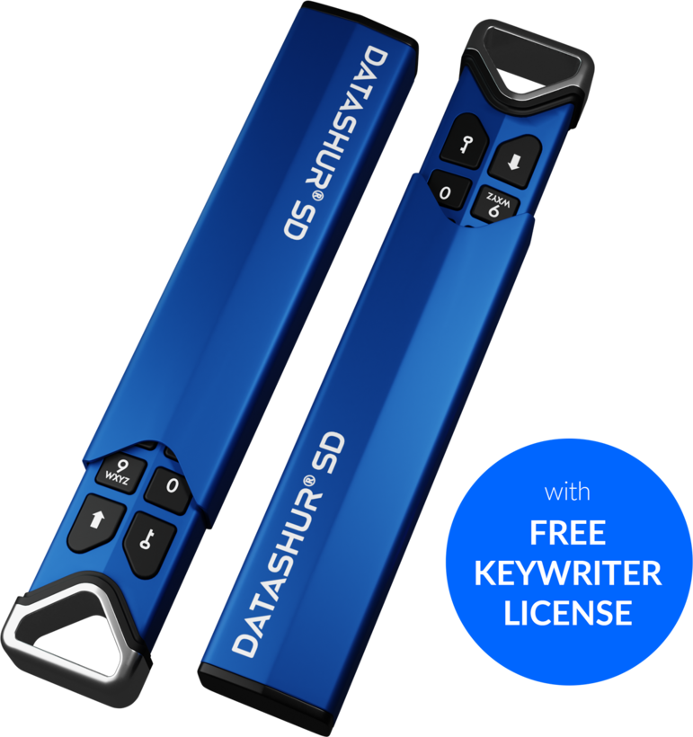 datAshur SD Dual Pack + 1 KeyWriter LC
