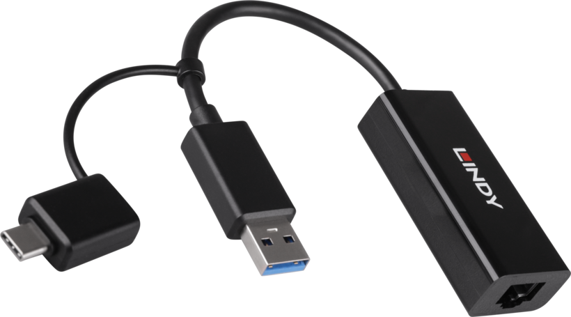 Adapter USB 3.0 Typ C/A-Gigabit Ethernet