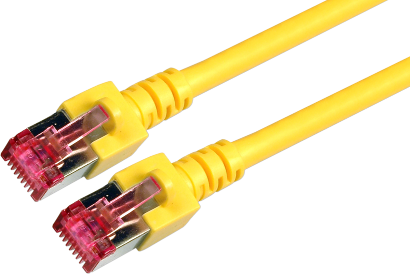 Patch Cable RJ45 S/FTP Cat6 15m Yellow