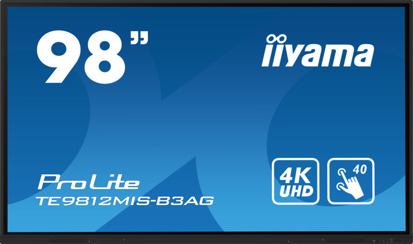 Ecrã iiyama PL TE9812MIS-B3AG Touch