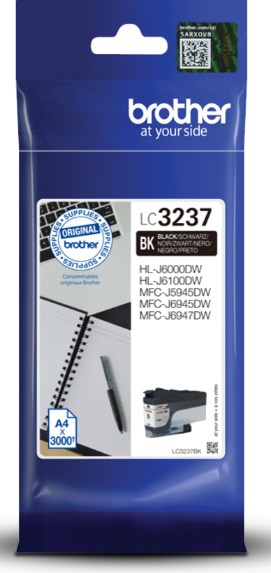 Brother LC-3237BK Ink Black