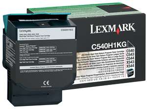 Toner zwrotny Lexmark C54x/X54x czarny