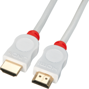 Câbles LINDY HDMI haut débit blanc