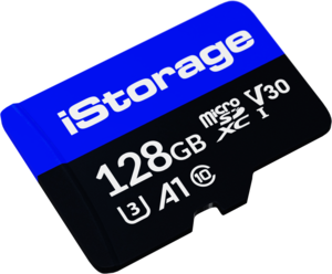 iStorage microSDXC Card 128GB Single