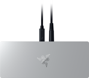 Razer Thunderbolt 5 Dock mercury white