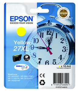 Epson 27XL Ink Yellow