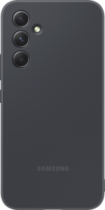 Coque silicone Samsung Galaxy A54, noir