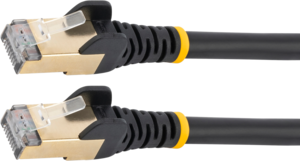 StarTech Patch Cable RJ45 F/FTP Cat6a Black