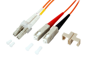 FO Duplex Patch Cable LC-SC 50/125µ 5m