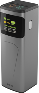 Hama 20.000mAh USB Powerbank grau