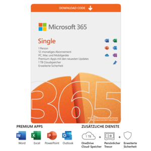 Microsoft M365 Single All Languages 1 License