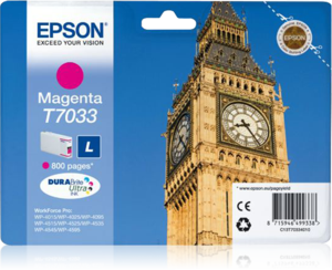 Epson T7033 L tinta magenta