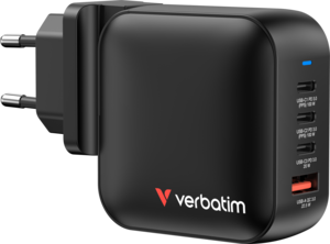 Verbatim 4-port GaN Wall Charger 100W