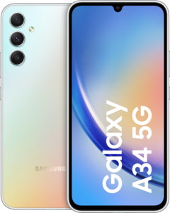 Samsung Galaxy A34 5G 128 GB silver