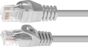 Patch Cable RJ45 U/UTP Cat5e 2m Grey