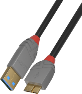 Cable LINDY USB tipo A - Micro-B 3 m