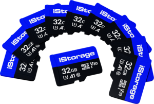 iStorage microSDHC Card 32GB 10-pack