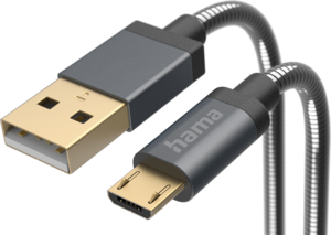Hama USB Type-A - Micro-B Cable 1.5m