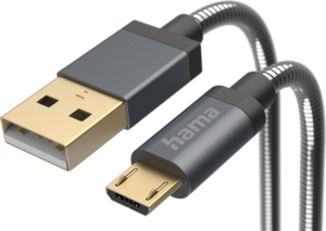 Hama USB Type-A - Micro-B Cable 1.5m