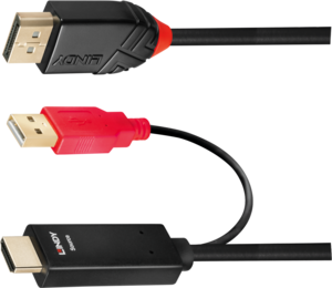 LINDY HDMI - DisplayPort Kabel 5 m