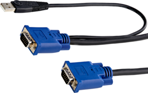 StarTech KVM Cable VGA+USB 3m