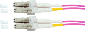 FO Duplex Patch Cable LC-LC 50/125µ 1m