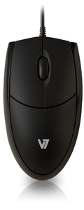 V7 MV3000 Optical USB Mouse, Black