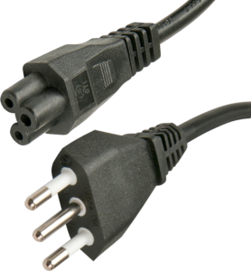 Power Cable Local/m - C5 2.0m Black