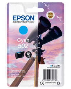 Epson 502 Ink Cyan