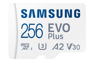 Scheda microSDXC 256 GB Samsung EVO Plus