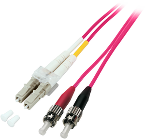 ARTICONA Duplex Fibre Patch Cable LC-ST 50/125 μ Purple