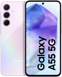 Samsung Galaxy A55 5G 128 GB Király lila